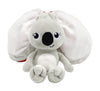 Peluche réversible Tartlet le koala Flipetz Les Déglingos transformable en framboise rouge pour enfant