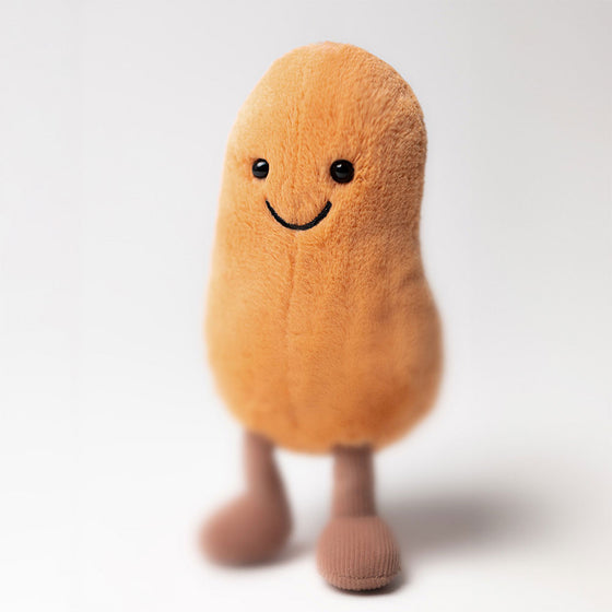 Peluche haricot marron rigolote Jellycat Amuseables – jouet original et doux