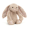 Peluche grand lapin Bashful avec oreilles liberties - Large - 36 cm - Beige - Jellycat