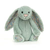 Peluche lapin Bashful avec oreilles Liberties - Médium - 31 cm - Sage - Jellycat