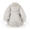 Peluche lapin Bashful avec oreilles Liberties - médium - 31 cm - Silver - Jellycat