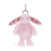 porte-cles-peluche-lapin-blossom-rose-jellycat-mini-doudou