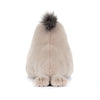 Peluche lion des mers Jellycat beige avec moustaches et petite crinière grise