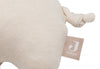 Peluche musicale éléphant beige Jollein avec anneau en bois – jouet d’éveil et déco chambre bébé