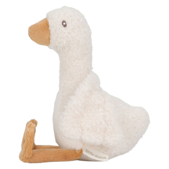 Peluche oie blanche Little Dutch 17 cm pour nouveau-né