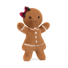  Peluche bonhomme pain d'épices Ruby, marque Jellycat.