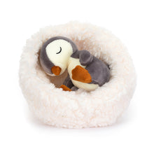  Peluche pingouin dans son nid, jellycat.
