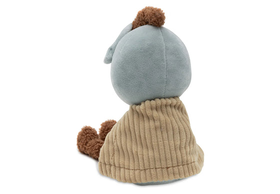 Poupée peluche Chevalier Jollein – poupée douce en tissu bleu et beige pour enfant