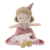 Poupée peluche Lady Lynn Jollein – poupée douce en velours rose pour enfant