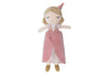 Poupée peluche Lady Lynn Jollein – poupée douce en velours rose pour enfant