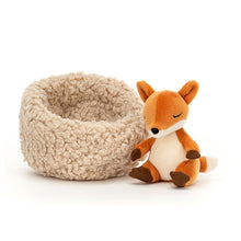  Peluche renard dans son nid - Jellycat