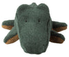Peluche crocodile Safari Friends Maileg verte disponible en trois tailles Mini, Petit et Grand, idéale dès la naissance