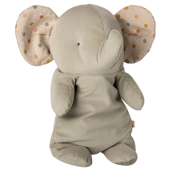 Peluche Safari Friends Éléphant gris acier Medium Maileg