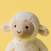 Peluche mouton Skipson Jellycat blanc crème doudou bébé cadeau naissance mixte
