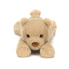 Peluche ourson beige Smudge Bear Tiny Jellycat allongé, ultra-doux