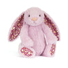 Peluche lapin rose Jellycat Thistlepop Luxe avec oreilles fleuries – doudou bébé naissance doux