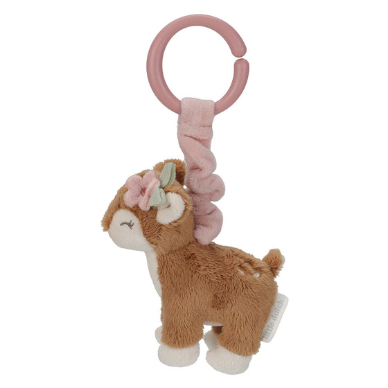 peluche vibrante à suspendre faon bébé Little Dutch