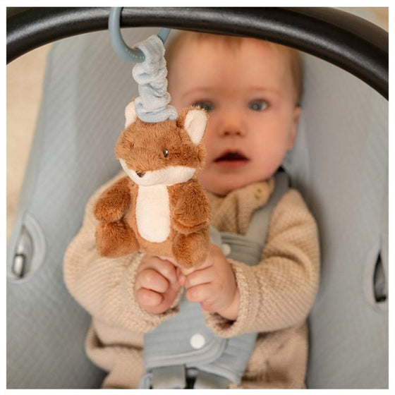 peluche vibrante à suspendre renard bébé Little Dutch Forest Friends
