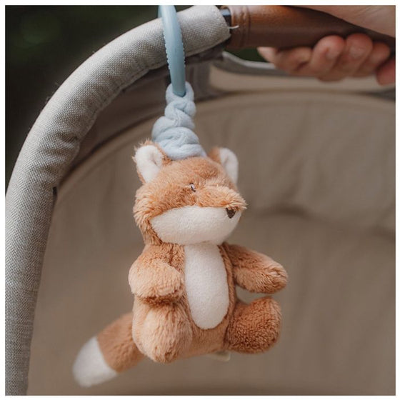 peluche vibrante à suspendre renard bébé Little Dutch Forest Friends
