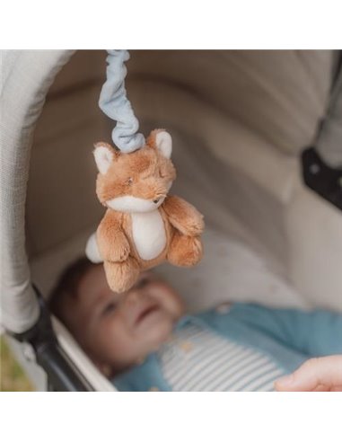 peluche vibrante à suspendre renard bébé Little Dutch Forest Friends