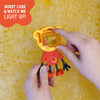 Jouet lumineux Daniel Tigre Glo Pals avec 2 cubes sensoriels activés par l’eau