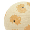 Petit ballon enfant Doggy Moustache jaune 12 cm - Ratatam
