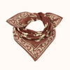Foulard enfant et adulte 50 x 50 cm ou 100 x 100 cm Bengale Chocolat Apaches Collections