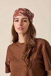 Foulard enfant et adulte 50 x 50 cm ou 100 x 100 cm Bengale Chocolat Apaches Collections