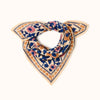 Foulard enfant et adulte 50 x 50 cm ou 100 x 100 cm Cœur Bleu Royal Apaches Collections