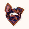Foulard - Violeta Navy - Apaches Collections