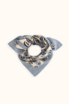 Petit foulard Manika Dictée Urbain Apaches Collections, 50 × 50 cm