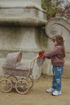 Petit landau pour poupée Minnie Leo léopard Konges Sløjd avec sac assorti