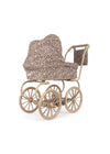 Petit landau pour poupée Minnie Leo léopard Konges Sløjd avec sac assorti