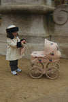 Petit landau pour poupée Minnie Rainbow Star Konges Sløjd beige à sequins