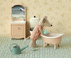 baignoire souris Maileg rose accessoire maison poupée miniature enfant