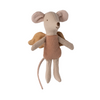 petite fée souris Maileg poudre avec ailes dorées
