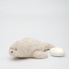 peluche vintage bio 2.0 Phoque Sable veilleuse bruits blancs Moonie.