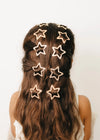 Lot de 10 pinces à cheveux étoiles multicolores Mrs Ertha