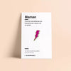pins eclair rose maman cadeau fete des meres les imprimeuses