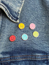 pins smiley jaune papa cadeau fete des peres les imprimeuses