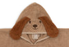 Poncho de bain bébé Jollein Diego Dog en éponge avec capuche et oreilles de chien