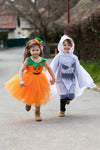 Poncho fantôme Spooky Ghost Great Pretenders sur fond blanc