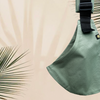 Porte-bébé de hanche Wildride vert sauge Fern – modèle ergonomique dès 9 mois