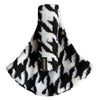 Porte-bébé ergonomique motif pied-de-poule noir et blanc Wildride Teddy