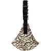 Porte-bébé ergonomique motif zèbre marron Wildride pour portage facile