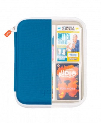 Porte cartes bleu Blue Bord Yoto.