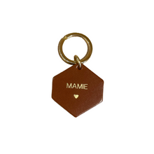  Porte clé camel - Hexagonale - Mamie coeur - Fauvette