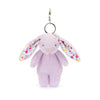 Porte clés lapin Lavande Liberty Jellycat.