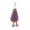 Porte clés Aubergine Amuseables Jellycat.