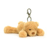 Porte-clés ours Smudge en peluche douce Jellycat